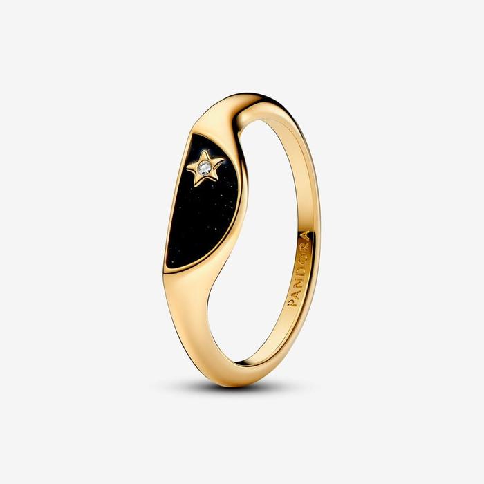 Pandora ME Enamel Half Seal Ring