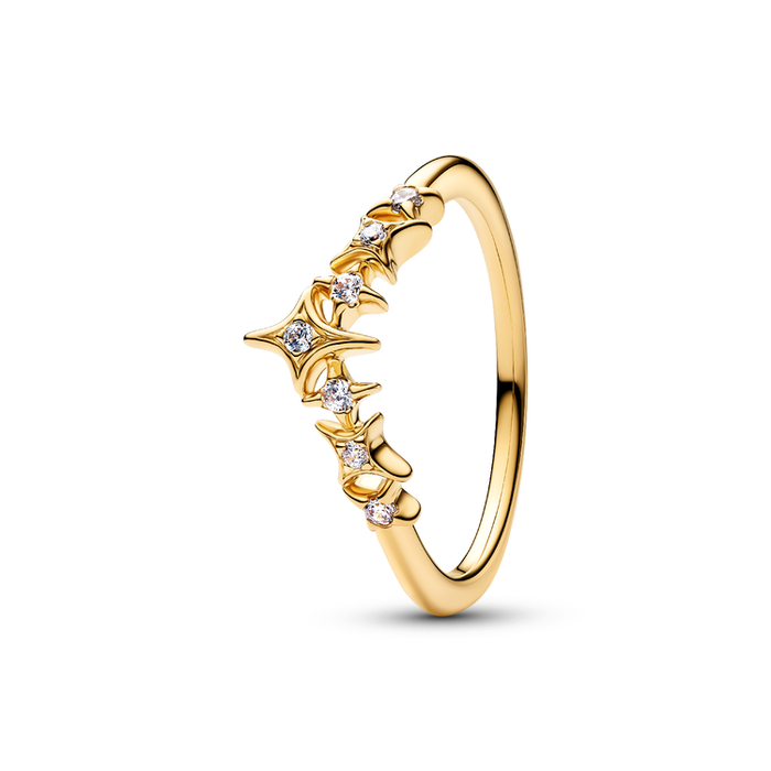 Anello Tiara con Stelle
