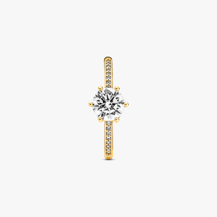 Anello Corona Scintillante