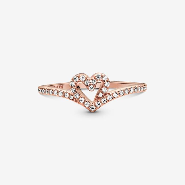 Sparkling Wish Heart Ring