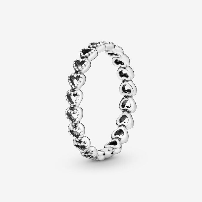 Bague en forme de cœur