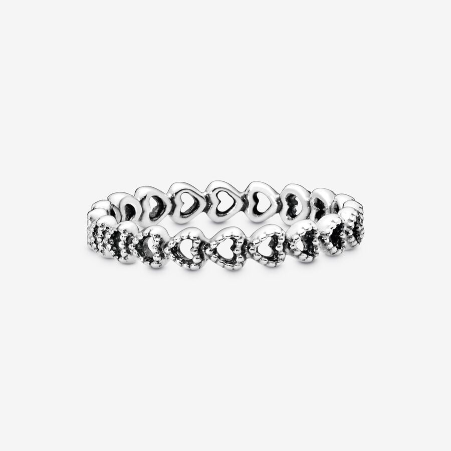 Bague en forme de cœur