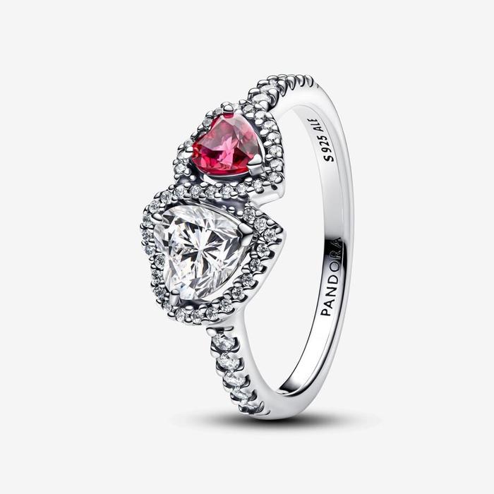 Hearts and light points ring