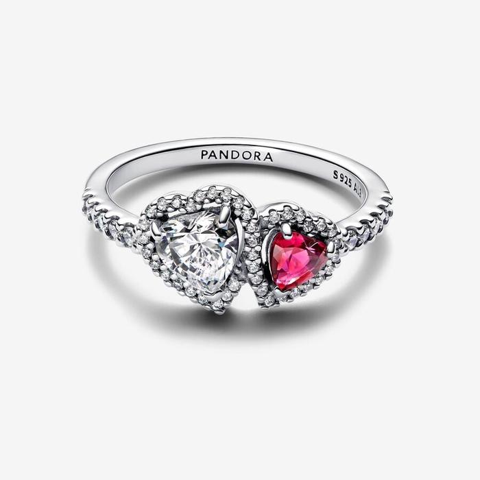Hearts and light points ring
