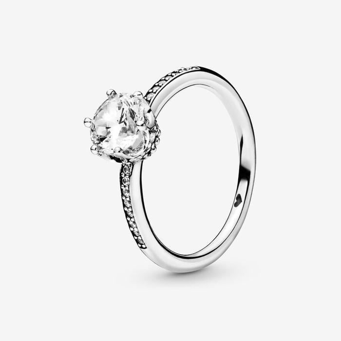 Sparkling Crown Ring