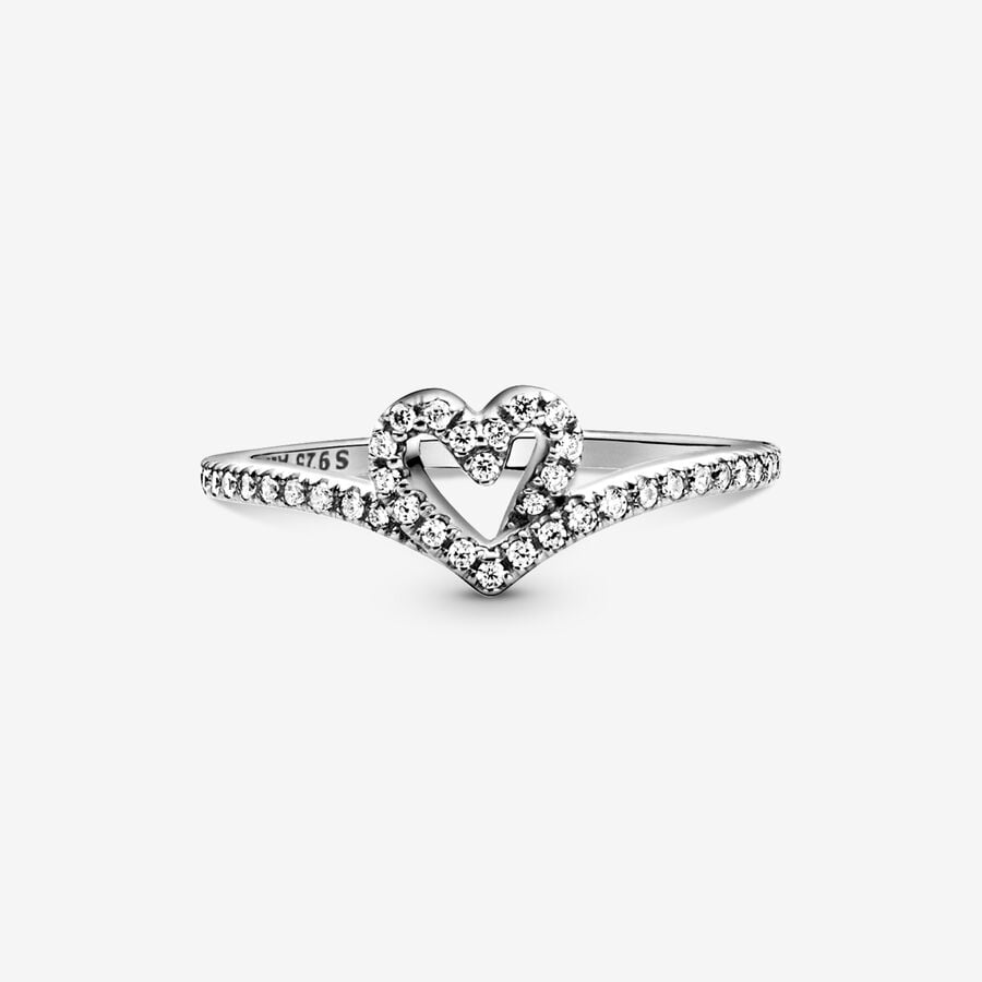 Sparkling Wish Heart Ring