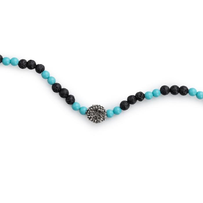 Bracelet Hérisson Turquoise Lave