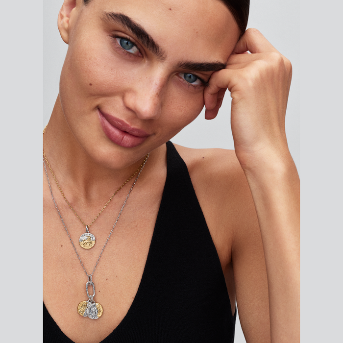 Charm Medallion Gemelli
