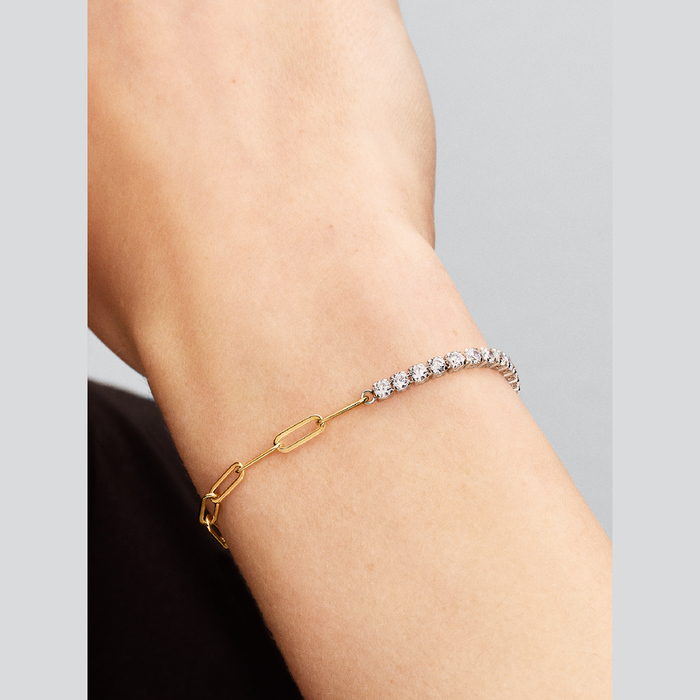 Bracciale Tennis e Maglia Link