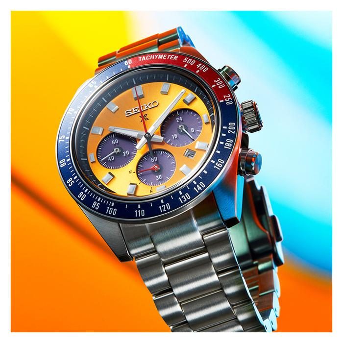 Montre PROSPEX Speedtimer ~ Chronographe à quartz solaire