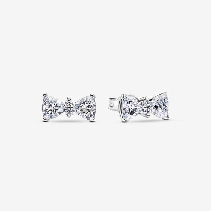 Large Bright Bow Earrings