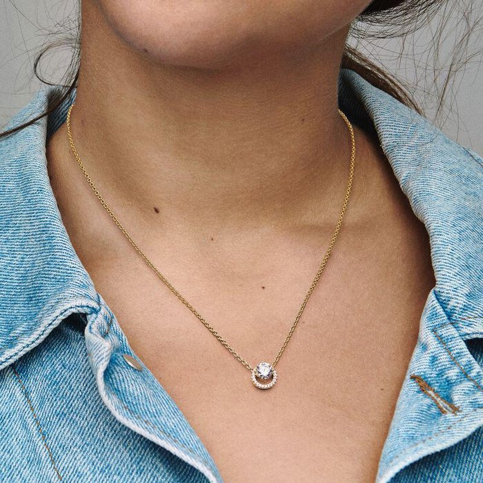 Sparkling Light Point Necklace