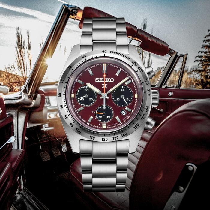 Montre PROSPEX Speedtimer ~ Chronographe à quartz solaire