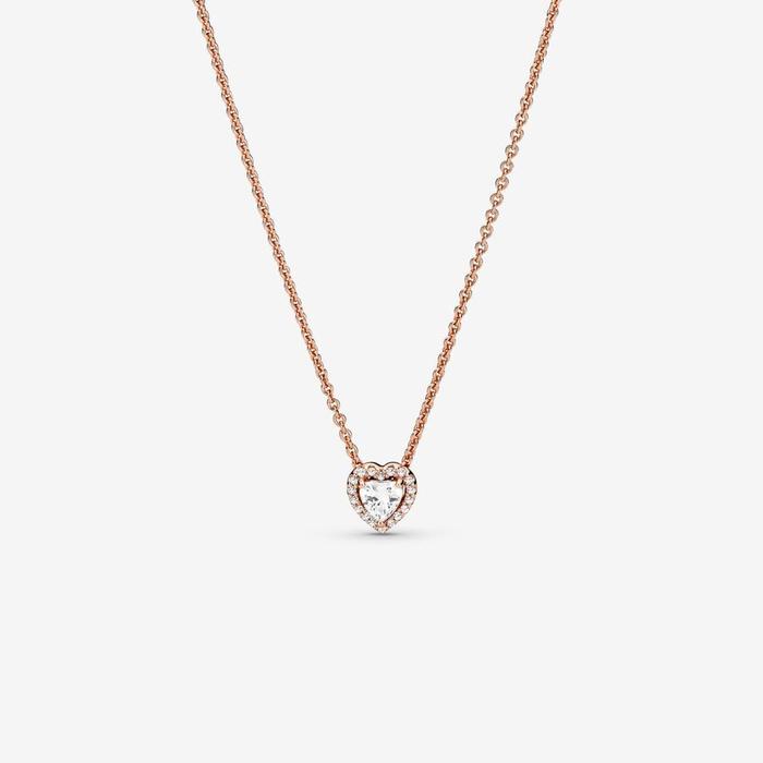 Embossed Heart Necklace