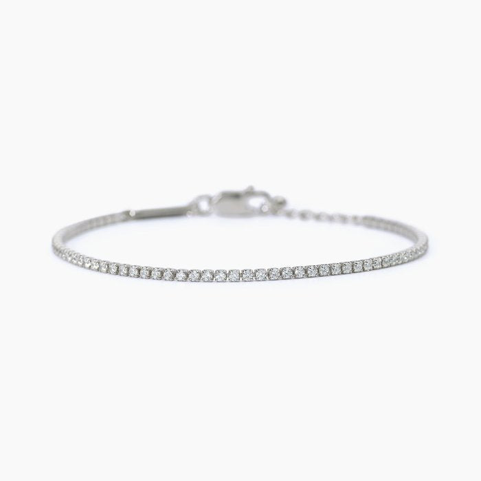 Bracelet de tennis blanc MINI TENNIS