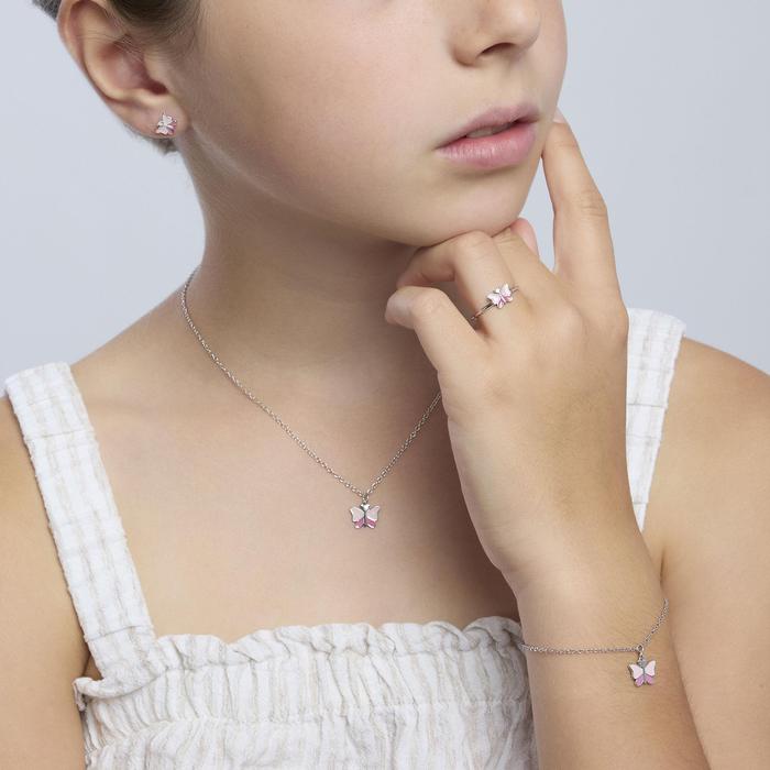 Anello in argento con farfallina BUTTERFLY