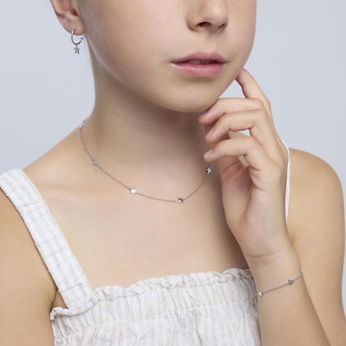 Silver bracelet with little stars STELLA STELLINA