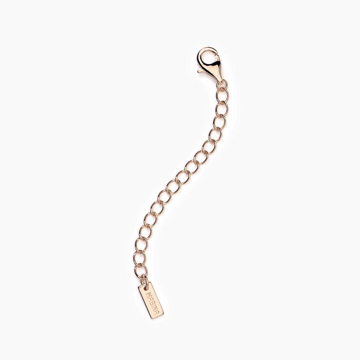 Adjuster Rose Silver Necklace/Bracelet Extension