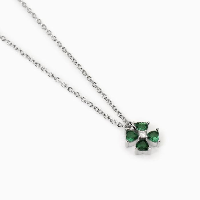 Four-leaf clover pendant choker Find me