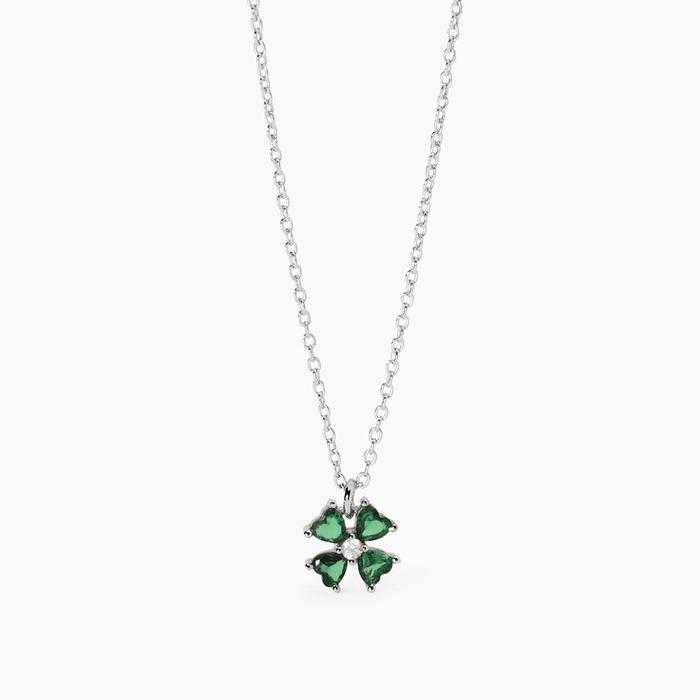 Four-leaf clover pendant choker Find me