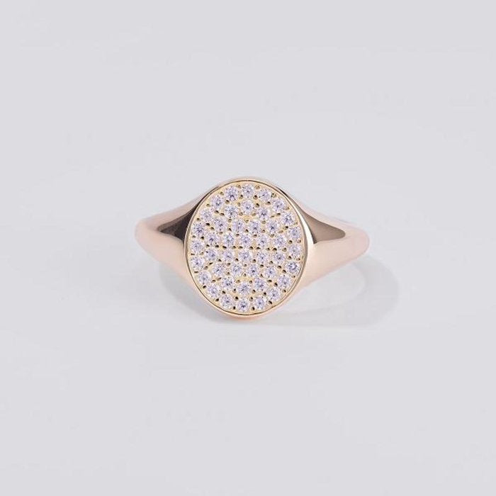 SIGNET RING PAVÉ