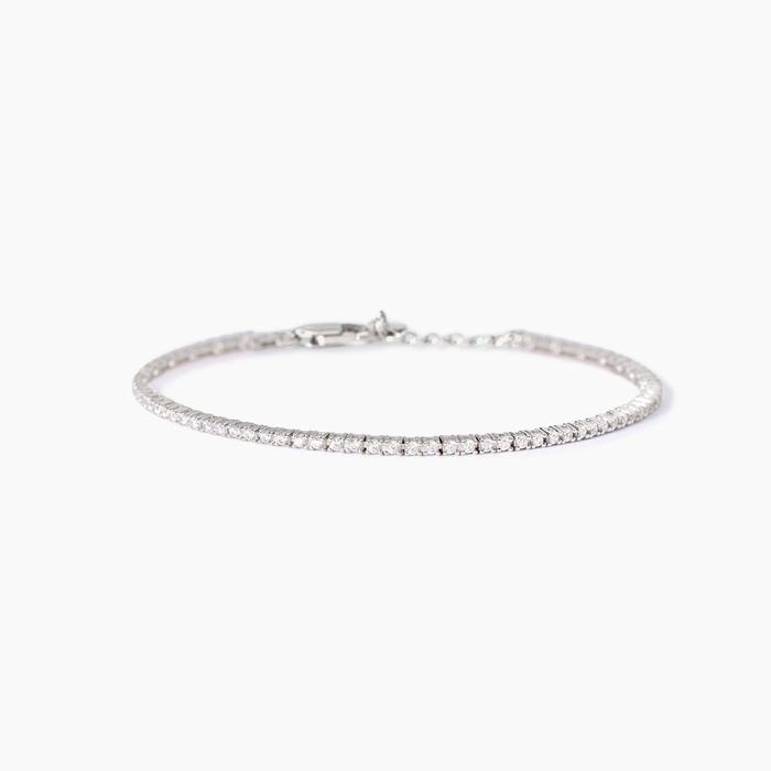 Tennis Club Men's Zirconia Tennis Bracelet