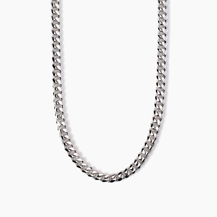 Collana uomo con catena diamantata Denim