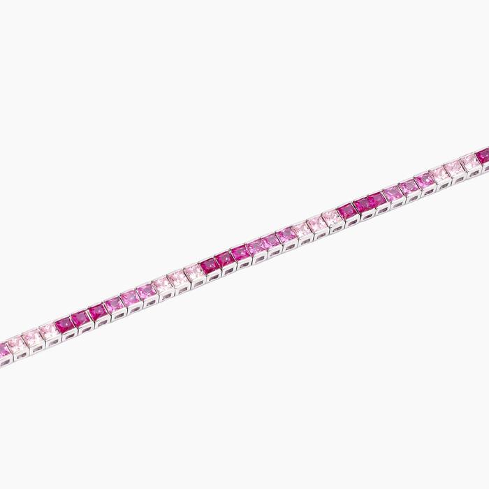 Bracelet de tennis en tourmaline synthétique Tennis Club