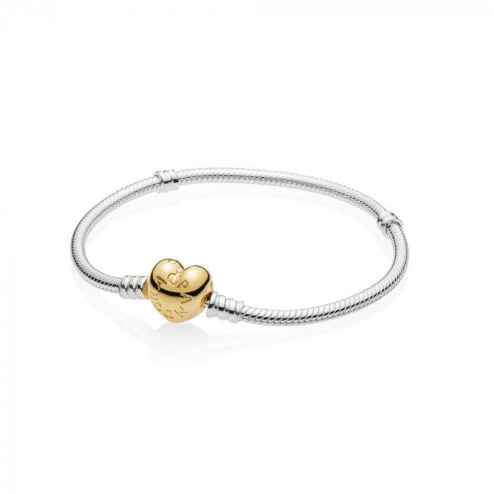 Bracelet Moments fermeture queue de rat coeur