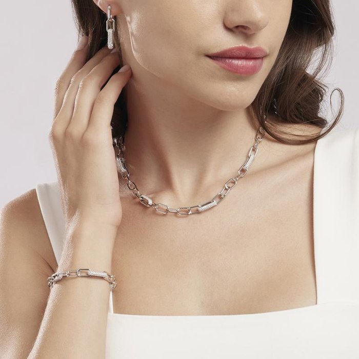 BOUCLES D'OREILLES EN ARGENT 925/