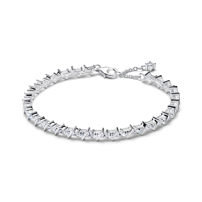 Bracciale Tennis con pietre triangolari