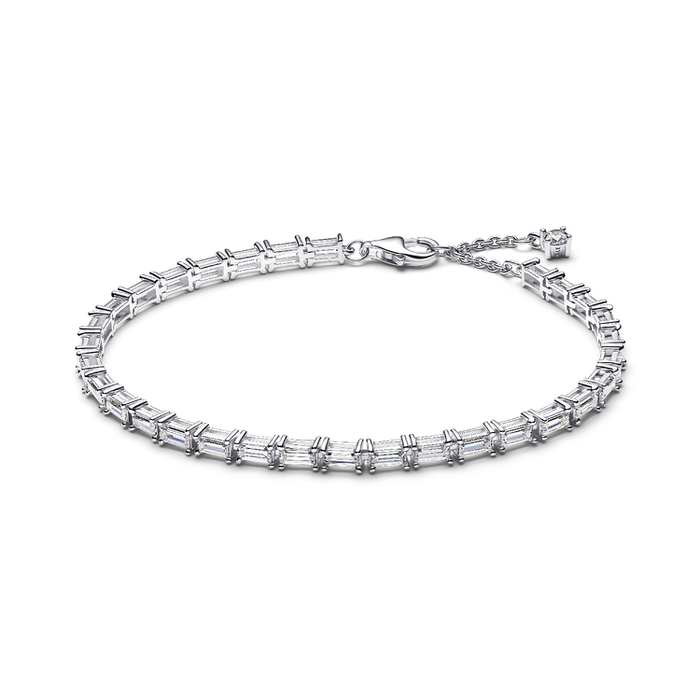 Bracciale Tennis Taglio Baguette