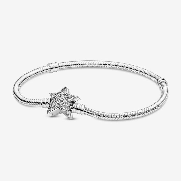 Bracelet avec fermoir étoile lumineuse