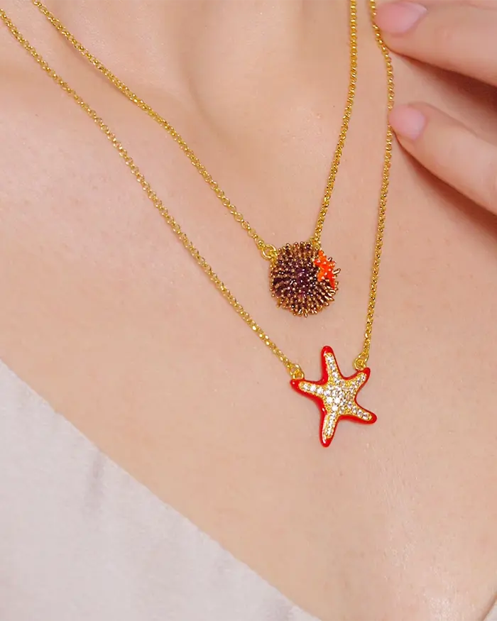 Collana Riccio Aculei/Stella Marina