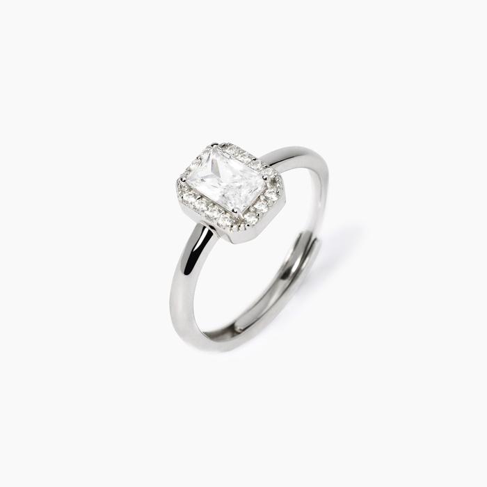 Octagon Cut Zirconia Ring Cool or Retro?
