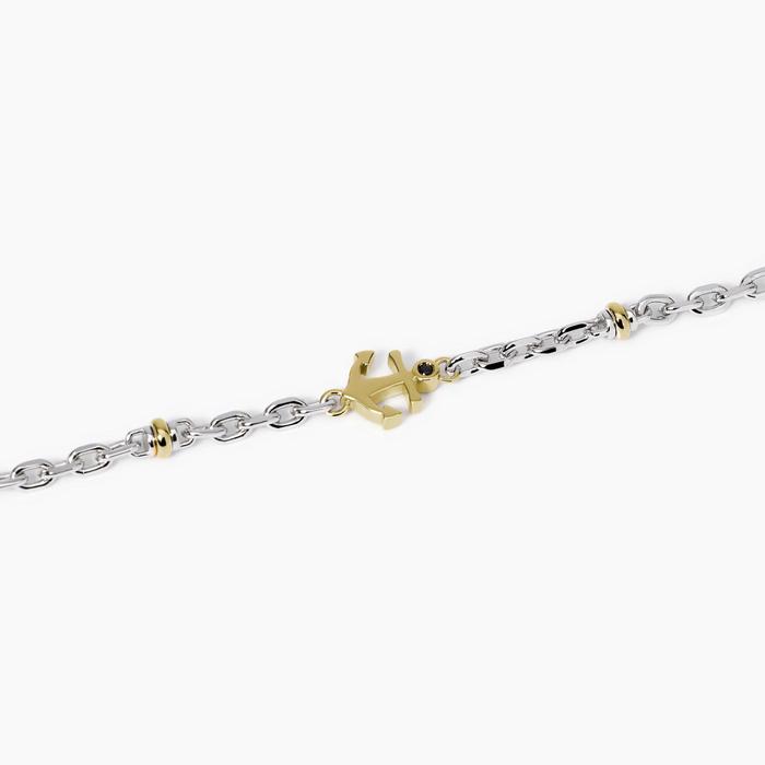 Bracelet réglable avec ancre de Bali