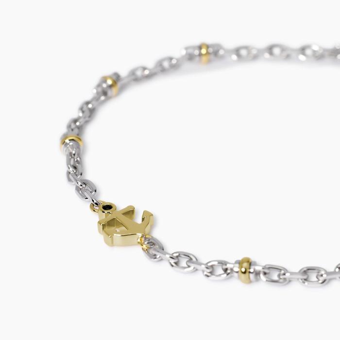 Bracelet réglable avec ancre de Bali