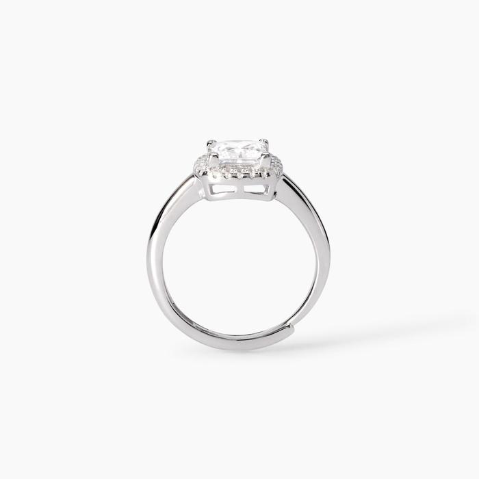 Anello in argento con zircone Cool or Rétro?