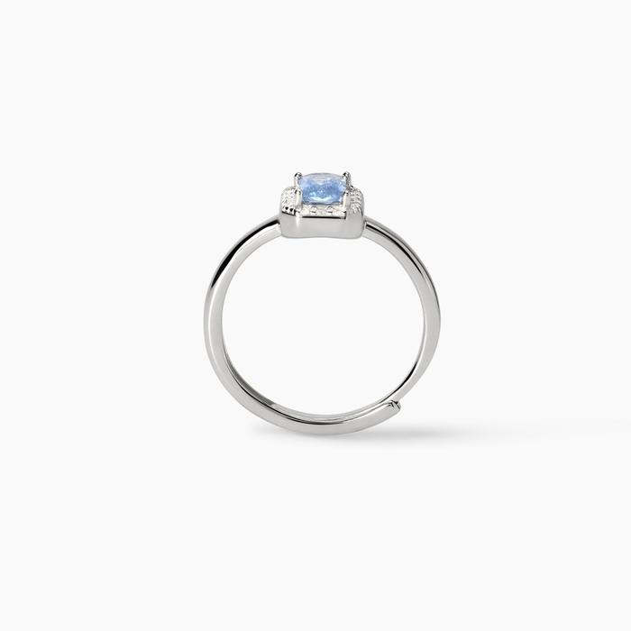 Bague aigue-marine synthétique Cool ou rétro ?