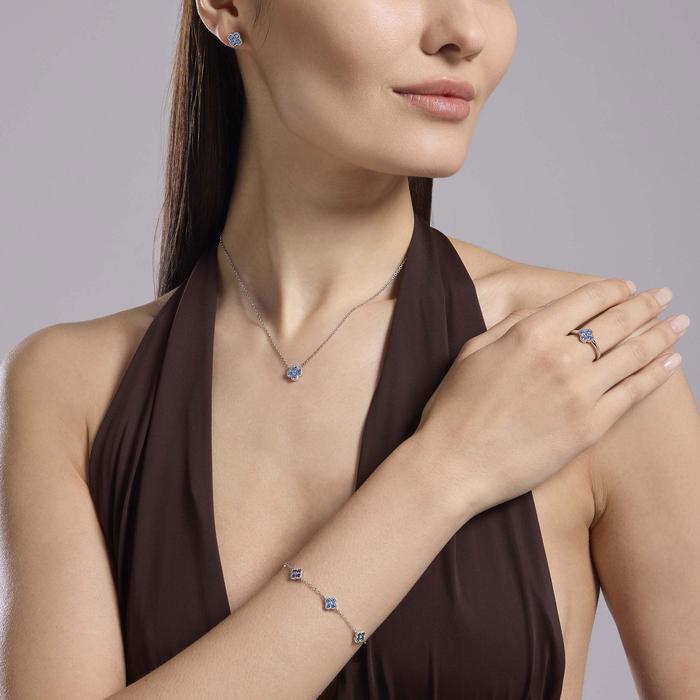Bracelet Fleur de Jasmin Or Argent