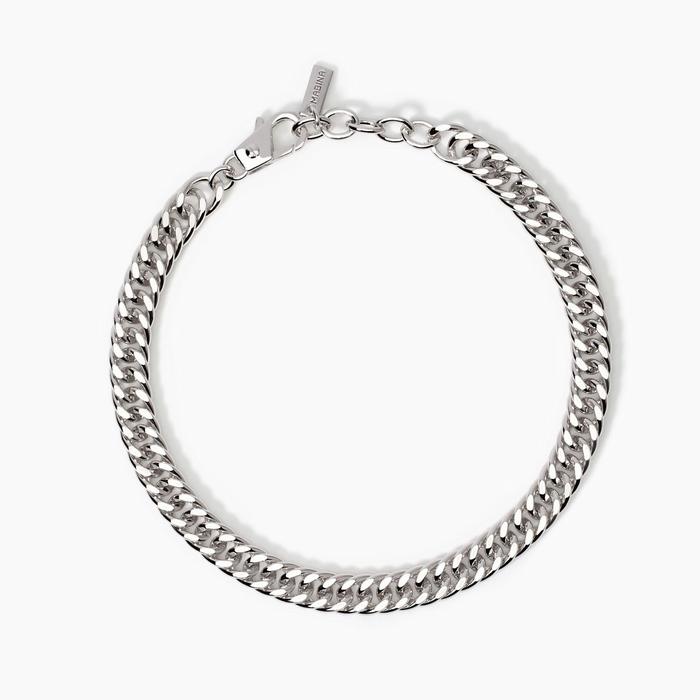 Bracciale da uomo con catena groumette Denim