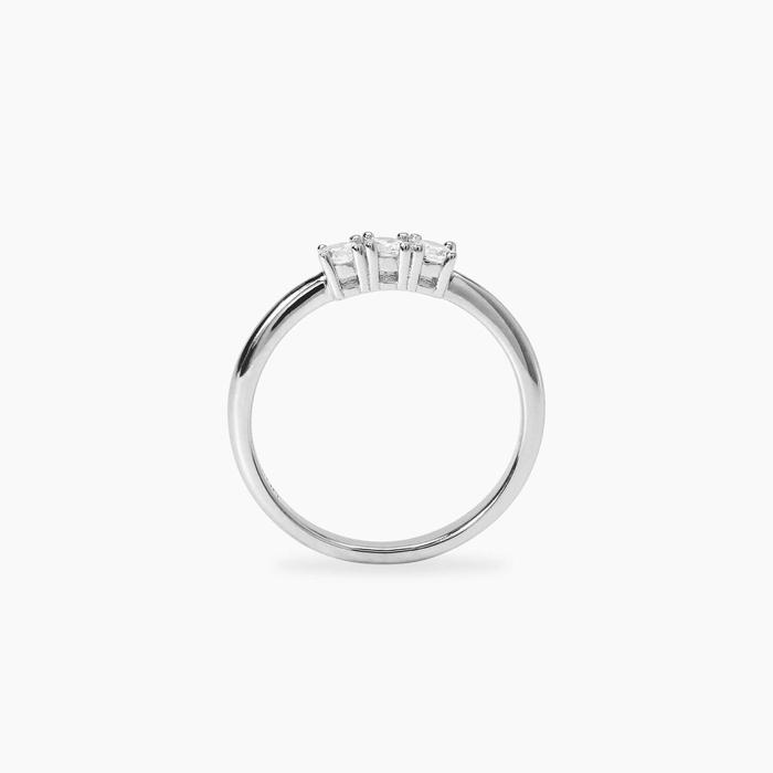 Anello trilogy con diamante lab-grown My Diamond