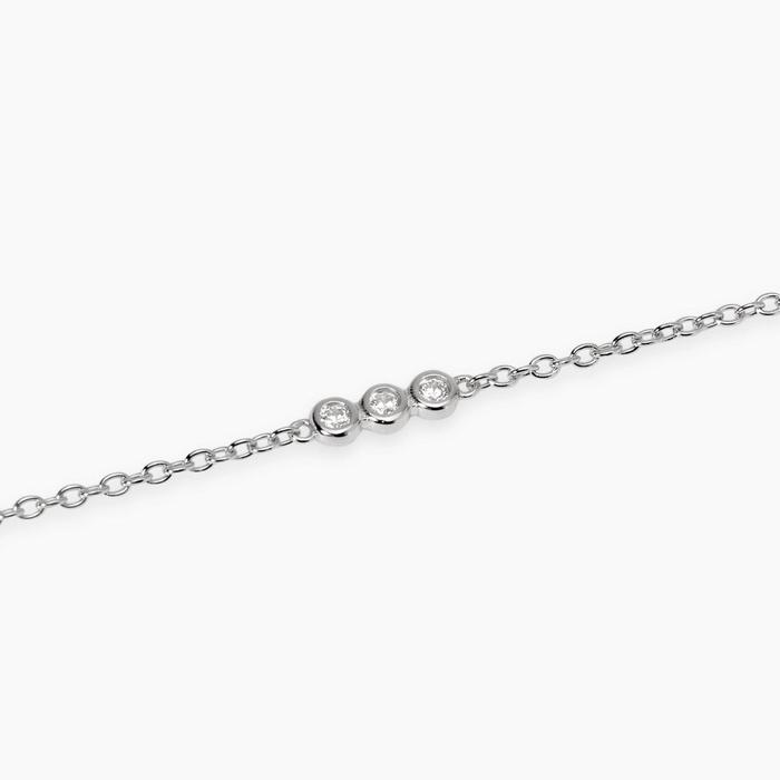 Bracciale trilogy con diamanti lab-grown My Diamond