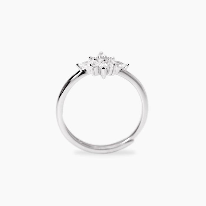 Anello con stella polare in zirconi STELLA POLARE