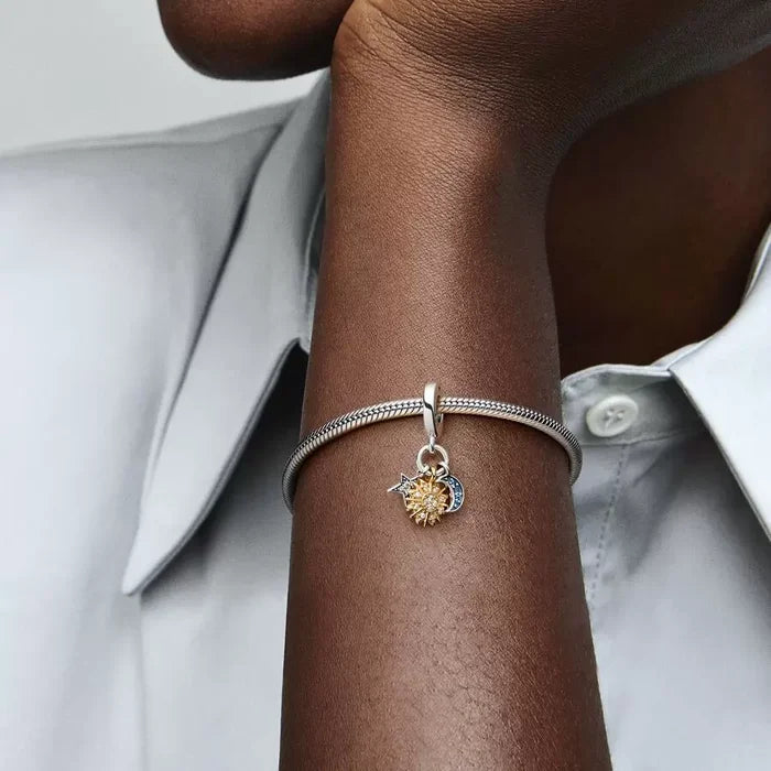 Star, Sun and Moon Pendant Charm