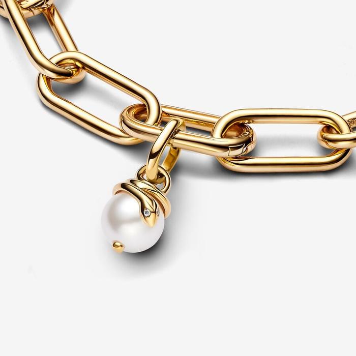 Charm pendentif nacré Mini Serpent Pandora ME