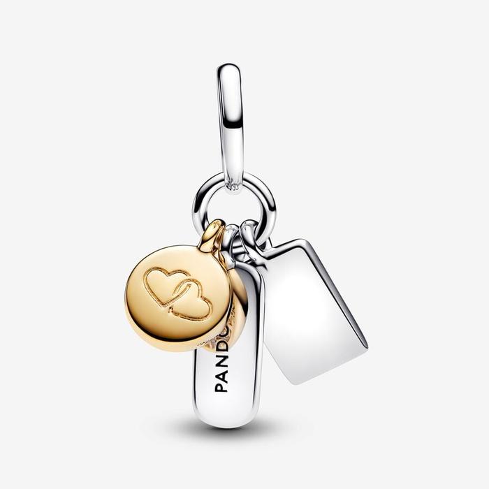 Pendentif Charm Messages d'Amitié