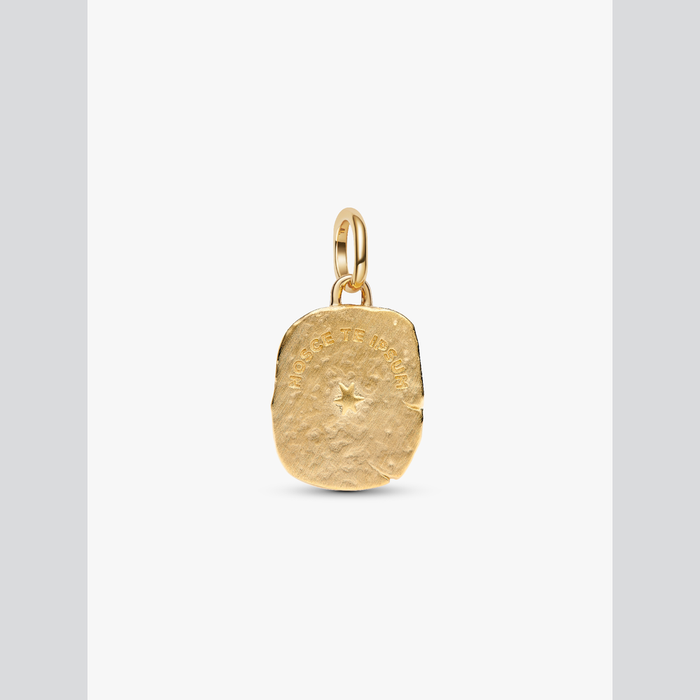 Charm Medallion Occhio "Nosce Te Ipsum"