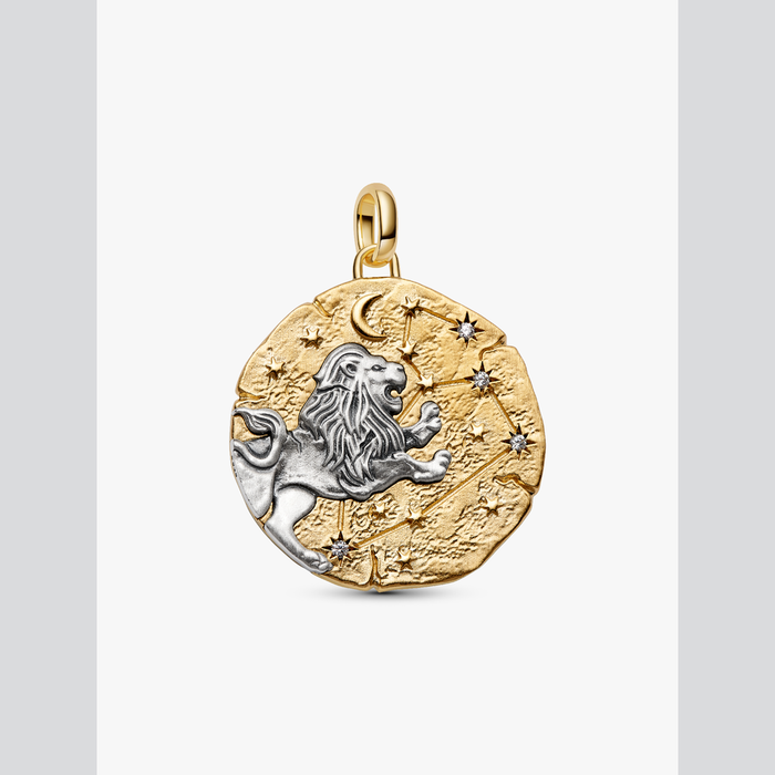 Charm Medallion XL Leone "Luceat Lux Tua"