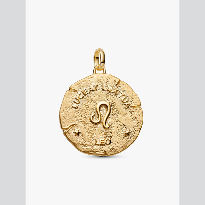 Charm Medallion XL Leone "Luceat Lux Tua"